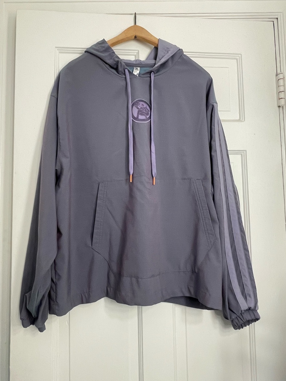 Adidas sustainability lavender hoodie size 1X women